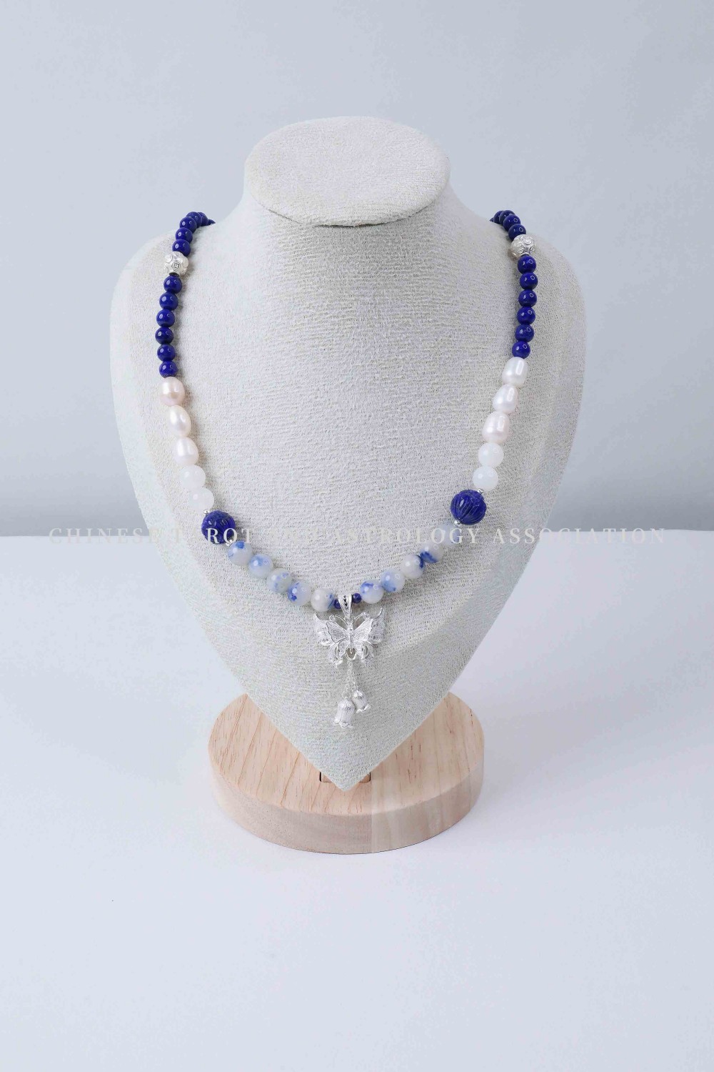 Butterfly Hairpin Vase Necklace (Affordable Version)