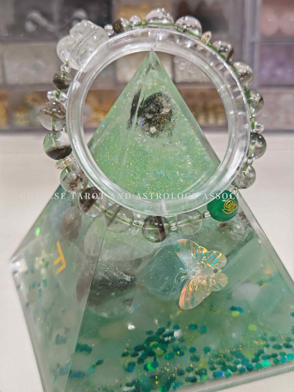 Customized Green Pyramid