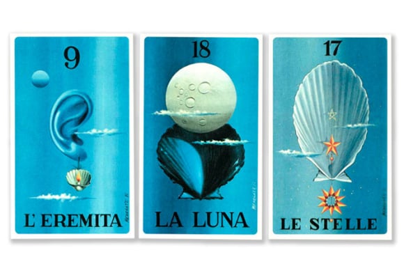 Fortune telling Shell Tarot Cards